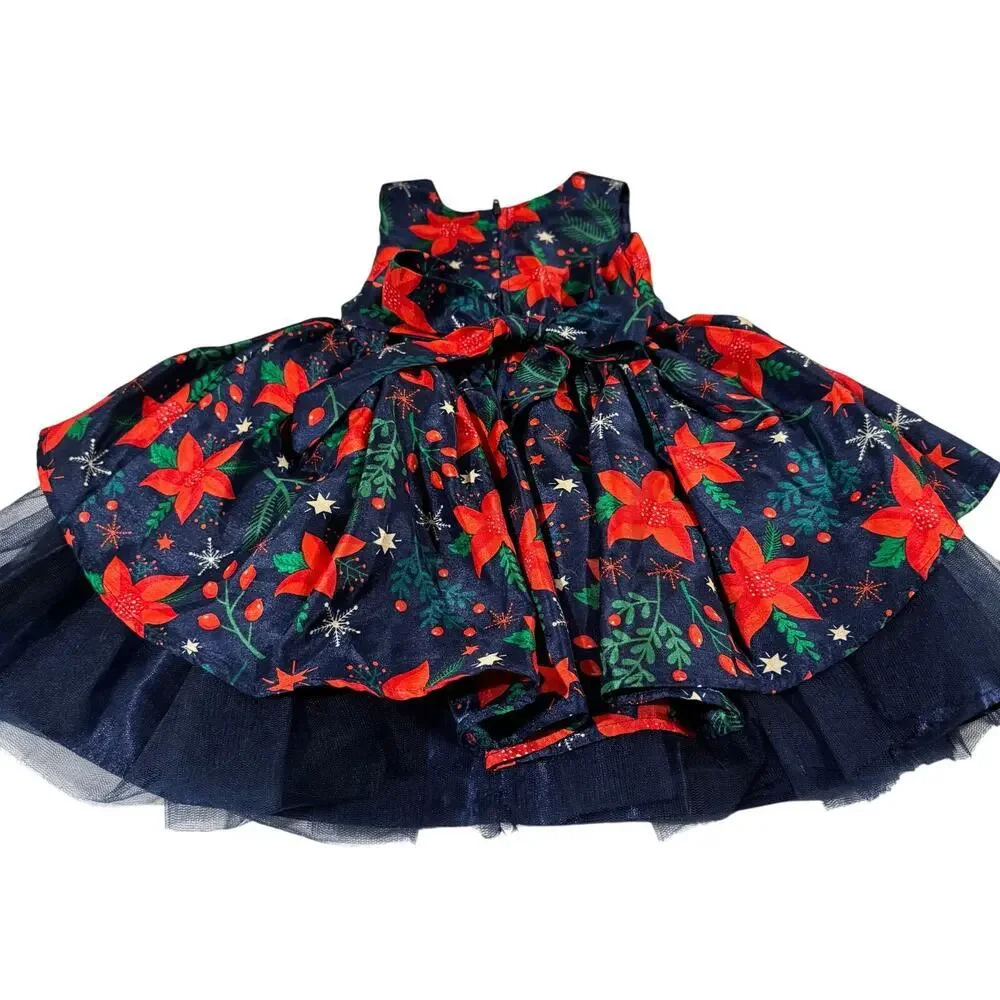 Nannette Kids Toddler Girl 3T Holiday Formal Dress - Picture 3 of 7